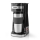 Butler - Cafetieră pentru o ceașcă, 0,4 l, cu cană de călătorie, 750W/230V, inox/negru
