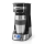Butler - Cafetieră pentru o ceașcă, 0,4 l, cu temporizator și cană termică de călătorie, 750W/230V, inox/negru