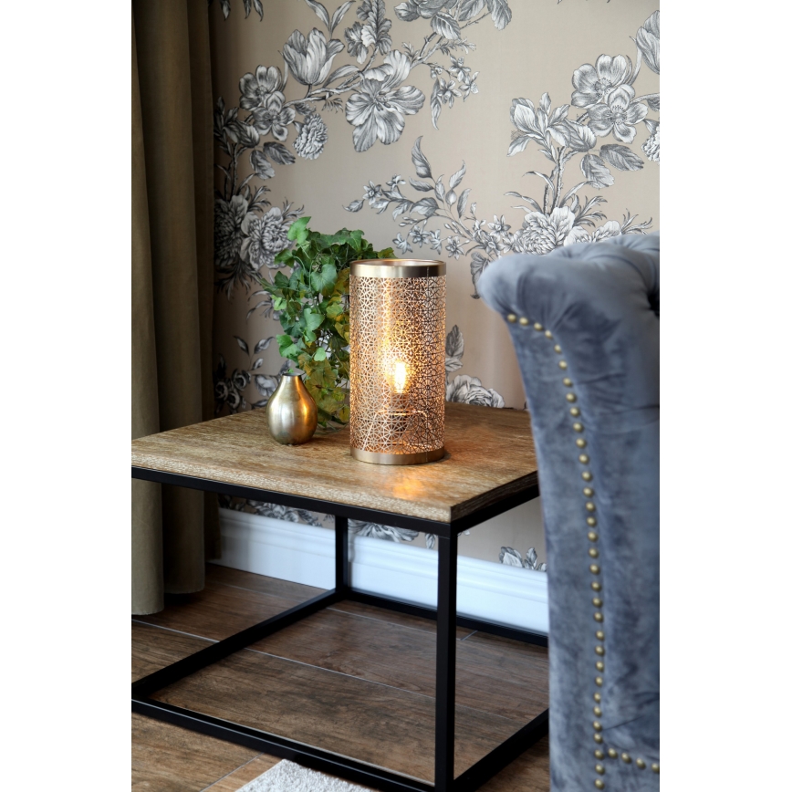 ByRydens - Lampă de masă HERMINE 1xE14/5W/230V alamă