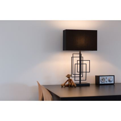 ByRydens - Lampă de masă PARAGON 1xE27/5W/230V, neagră