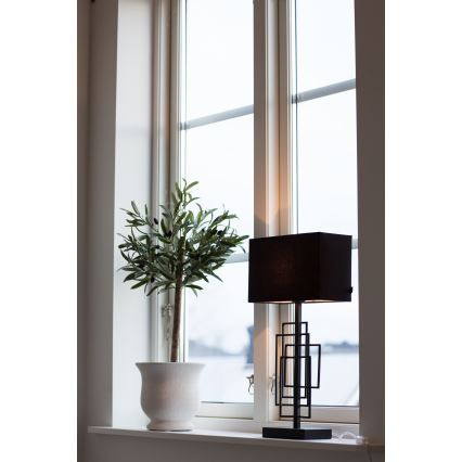 ByRydens - Lampă de masă PARAGON 1xE27/5W/230V, neagră