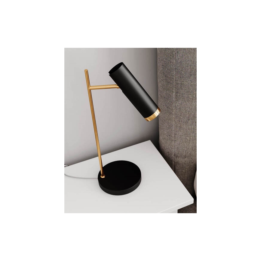 ByRydens - Lampă de birou PULS 1xGU10/7W/230V neagră