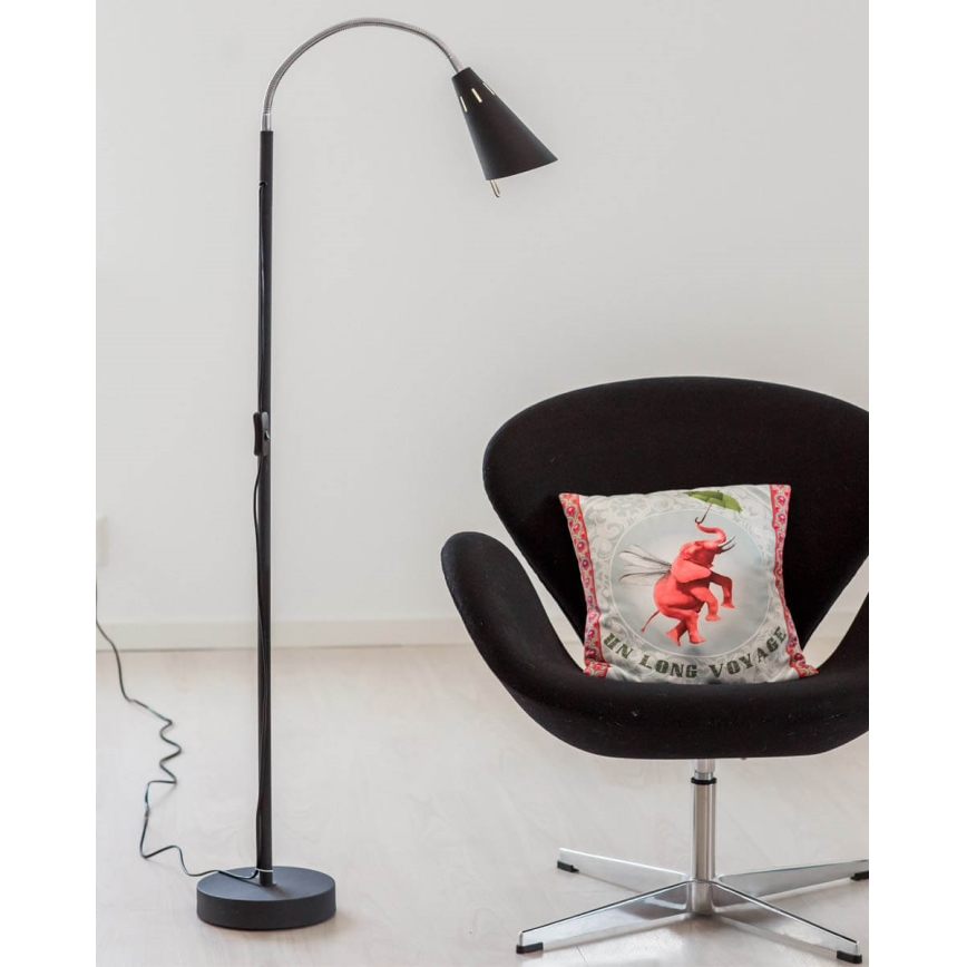 ByRydens - Lampadar BEST 1xE14/5W/230V negru