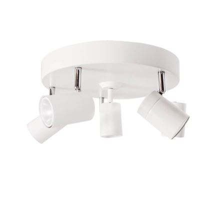 ByRydens - Spot CORRECT 5x GU10/7W/230V, alb, Ø 30 cm
