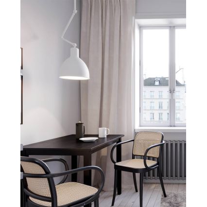 ByRydens - Lustră pe tijă BAZAR 1xE27/5W/230V albă