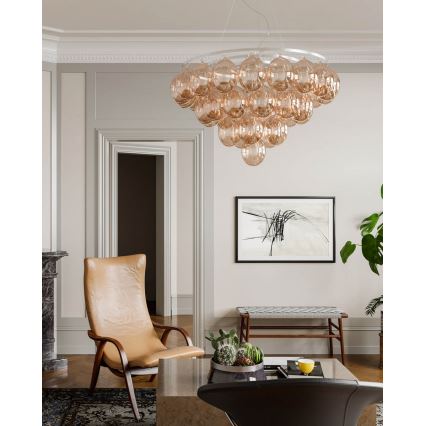 ByRydens - Lustră suspendată pe cablu GROSS GIANT 8xE27/8W/230V