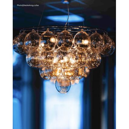 ByRydens - Lustră suspendată pe cablu GROSS GIANT 8xE27/8W/230V