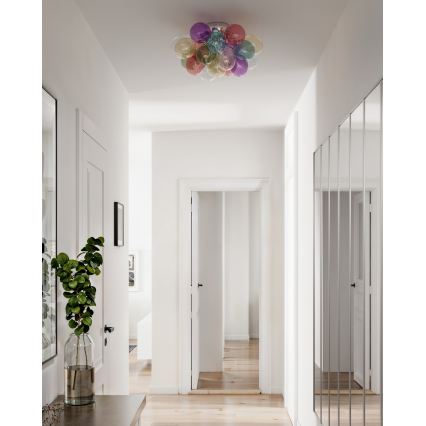 ByRydens - Lampă de tavan GROSS 6xG9/5W/230V multicolor, diametru 50 cm