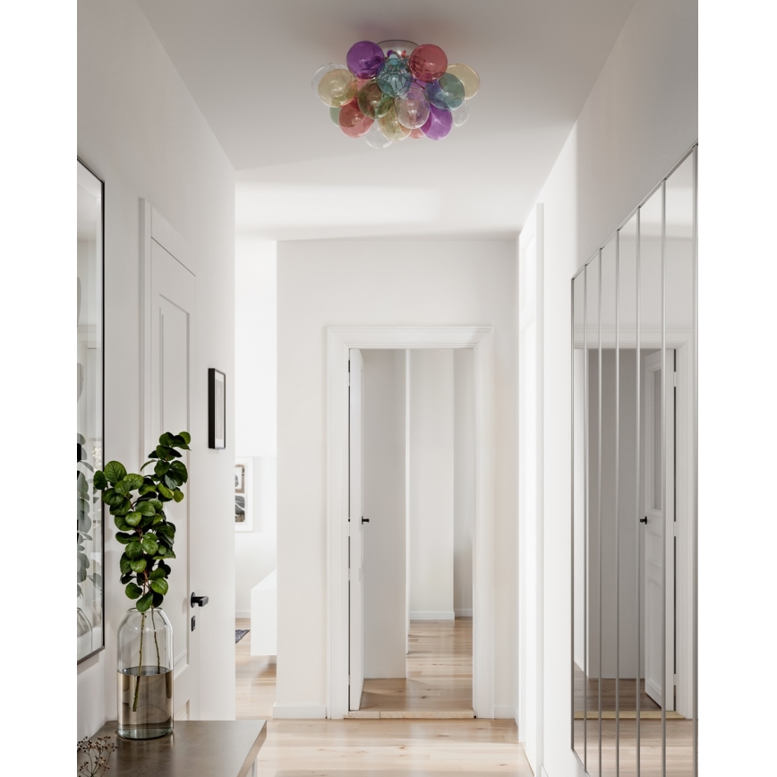 ByRydens - Lampă de tavan GROSS 6xG9/5W/230V multicolor, diametru 50 cm