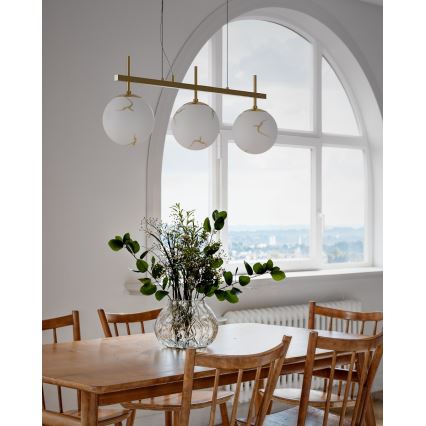 ByRydens - Suspensie cu cablu BELLAGIO 3xE27/8W/230V