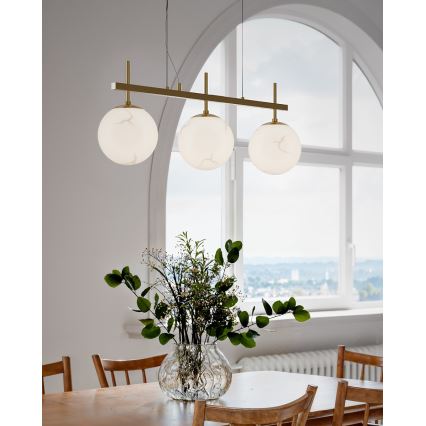 ByRydens - Suspensie cu cablu BELLAGIO 3xE27/8W/230V