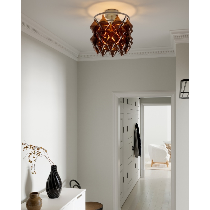 ByRydens - Plafonieră GEMMA 1xE27/5W/230V Ø 45 cm