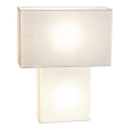 ByRydens - Lampă de masă iSQUARE 1xE27/8W/230V albă