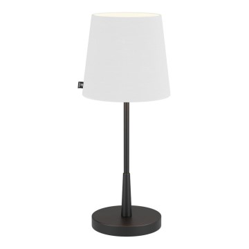 ByRydens - Lampă de masă LUMI 1xE27/8W/230V alb/negru 48,5 cm