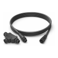 Cablu 2,5 m + spliter de priză T Philips