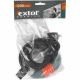 Cablu antifurt pentru bicicletă 12x1200 mm și cifru cu patru numere Extol Premium