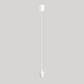 Cablu de alimentare EDI 1xE27/60W/230V 90 cm alb
