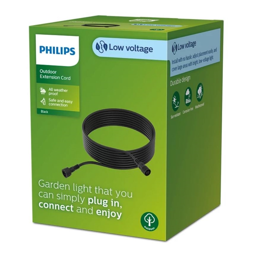 Cablu de extensie de exterior Philips 10m IP67