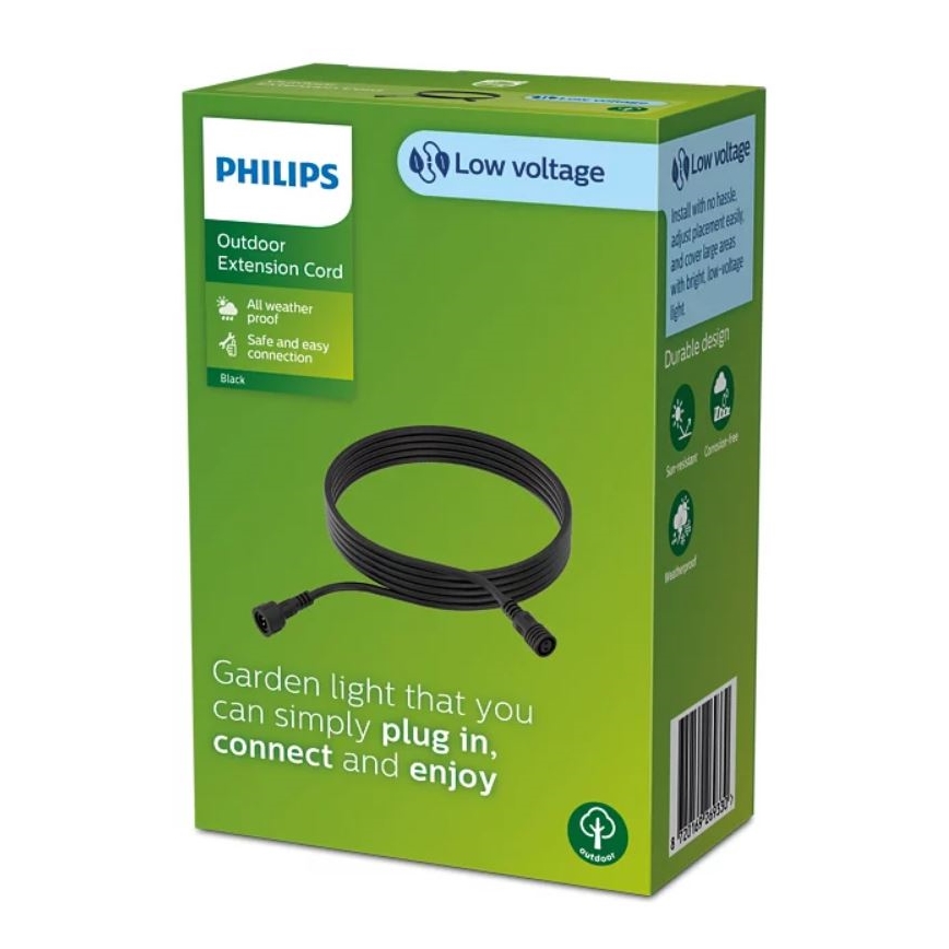 Cablu de extensie de exterior Philips 5m IP67