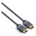 Cablu HDMI cu Ethernet, HDMI 2.0 conector A 5m gri Philips SWV5650G/00