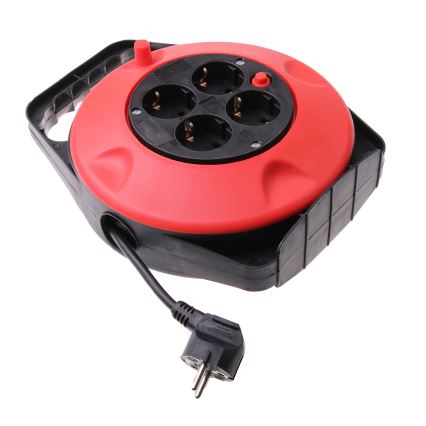 Cablu prelungitor pe tambur 4Z 10m