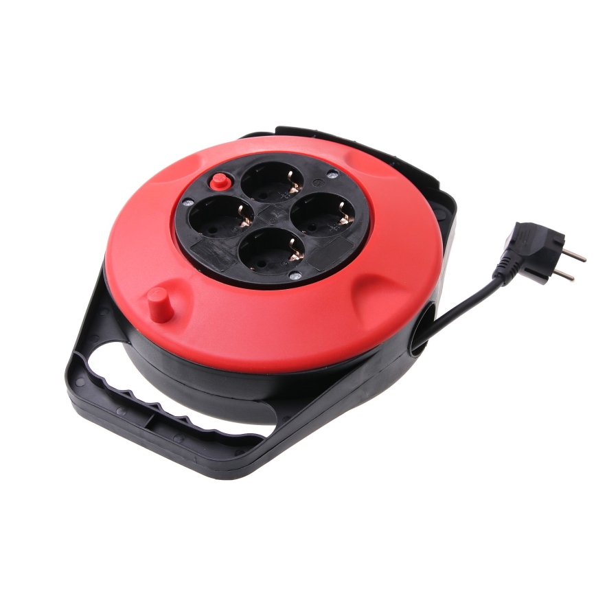 Cablu prelungitor pe tambur 4Z 10m