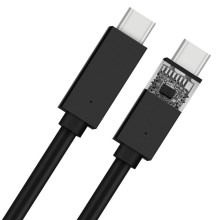 Cablu USB conector USB-C 2.0 2m negru