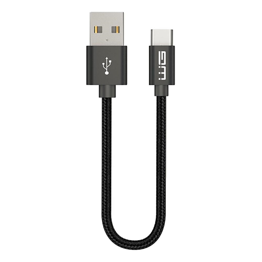 Cablu USB Winner Group USB-C/USB-A 20 cm negru