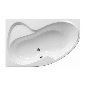 Cadă de colț ROSA 160 x 105 cm, acrilic, alb — Ravak CM21000000