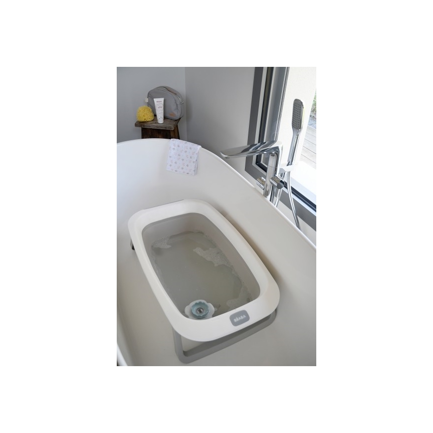 Cadă pliabilă pentru copii Beaba gri