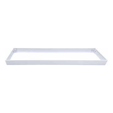 Cadru metalic pentru montajul panourilor LED STELLA 120x30 cm, alb