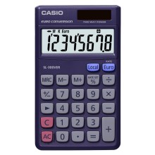 Calculator de buzunar 1xLR54 albastru Casio