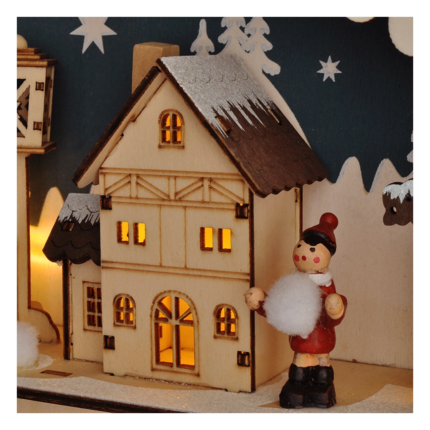 Calendar LED de Advent Brilagi LED/2xAA pin