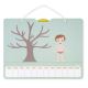 Calendar magnetic pentru copii anotimpuri engleză Janod