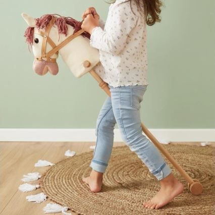 Căluț de jucărie pe băț Bieco GINGER căluț