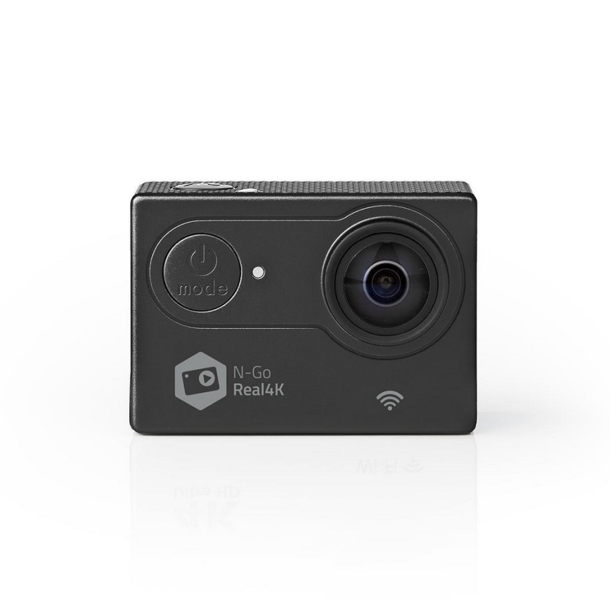 Cameră de acțiune cu carcasă impermeabilă 4K 60 fps UHD/WiFi/2 FTF 16MP