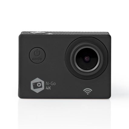 Cameră de acțiune cu carcasă impermeabilă 4K UHD/WiFi/2 FTF 16MP