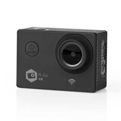 Cameră de acțiune cu carcasă impermeabilă 4K UHD/WiFi/2 FTF 16MP