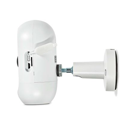 Cameră IP de exterior reîncărcabilă inteligentă cu senzor PIR FHD 1080p 5V/5200mAh Wi-Fi IP65