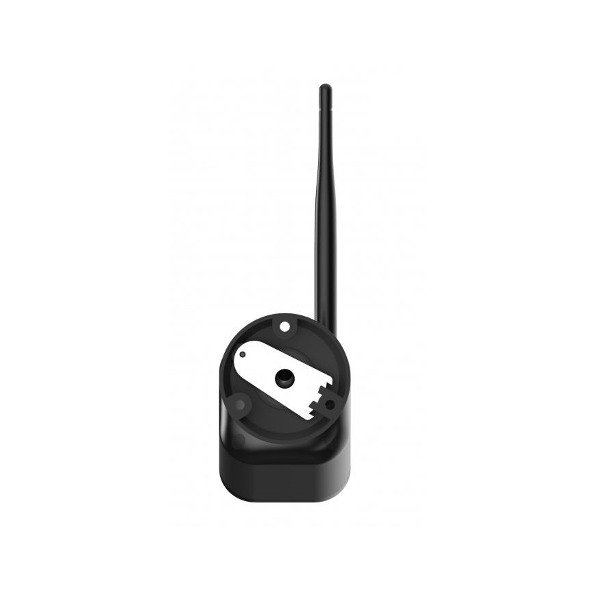 Cameră inteligentă de exterior cu senzor Full HD 1080p, 12V, IP65, Wi‑Fi, Tuya, neagră
