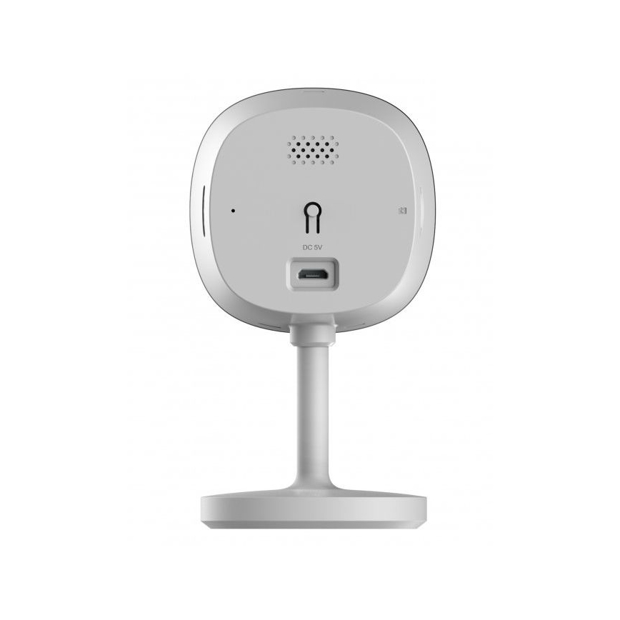 Cameră de interior inteligentă cu senzor Full HD 1080p, alimentare 5 V, Wi‑Fi, compatibilă cu Tuya, albă