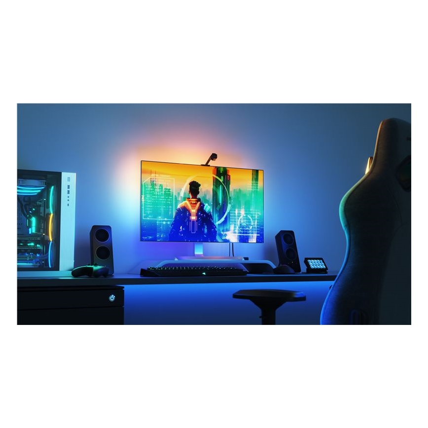 Cameră și unitate de control pentru reproducerea în oglindă a ecranului 4D Nanoleaf