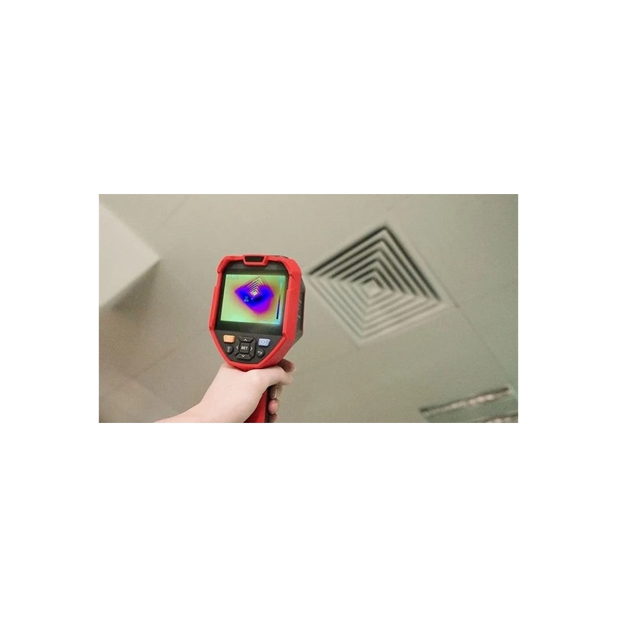 Cameră termică Uni-T, rezoluție 640 x 480 px, baterie 5200 mAh, Wi-Fi, IP54