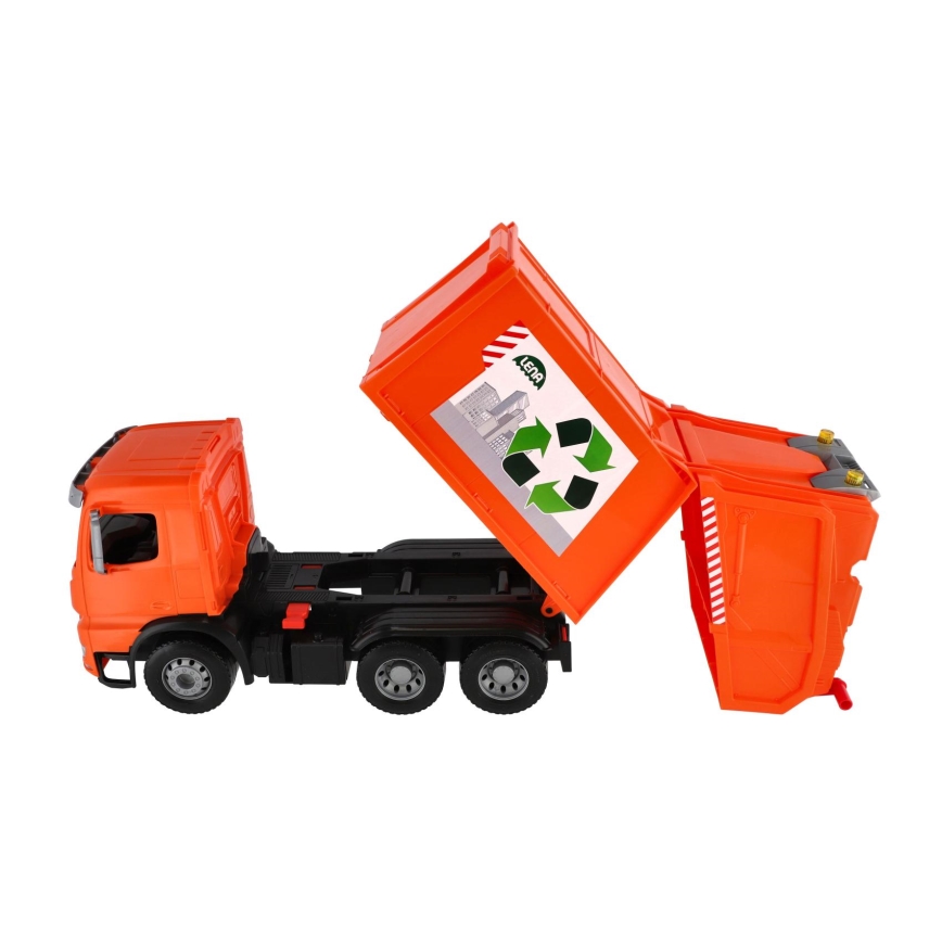 Camion de salubritate Mercedes WORXX, 53 cm, portocaliu