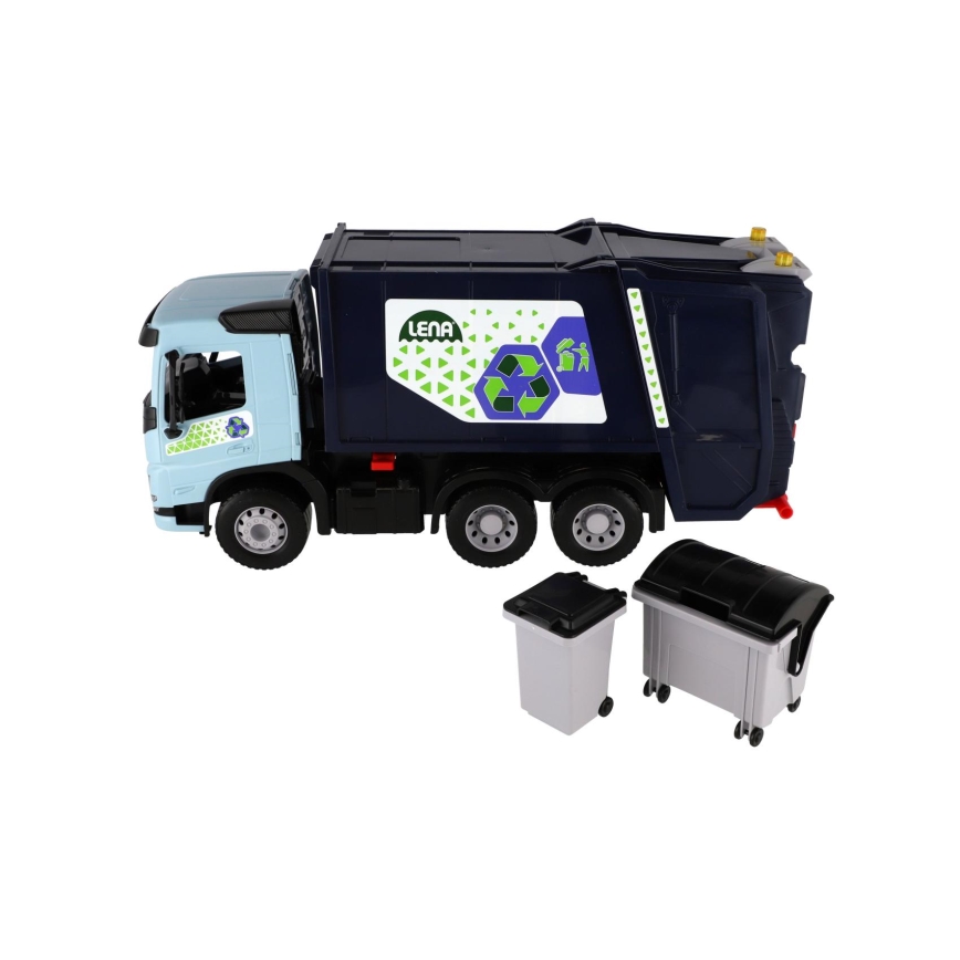 Camion de salubritate Volvo WORXX 53 cm albastru/negru