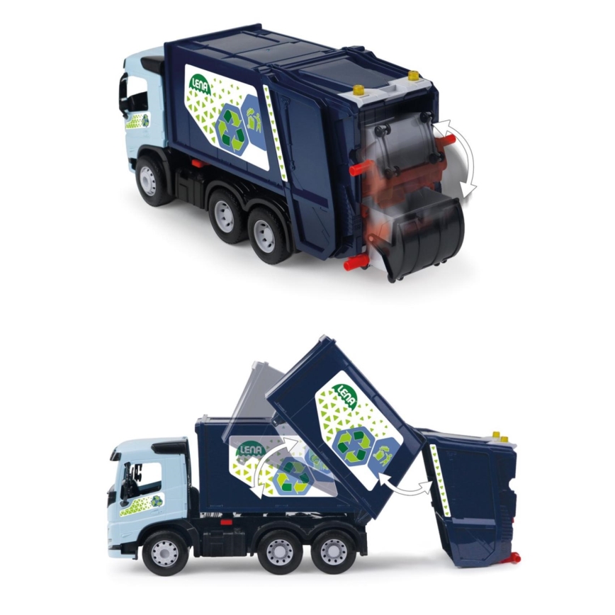 Camion de salubritate Volvo WORXX 53 cm albastru/negru