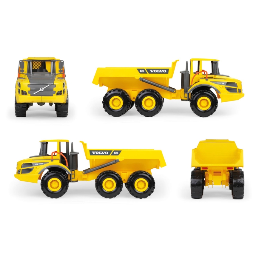 Camion Volvo WORXX, 55 cm, galben