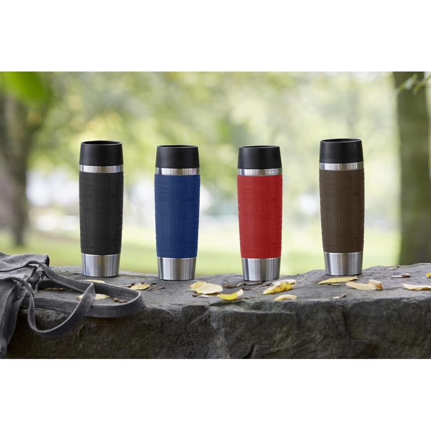 Cană de călătorie 500 ml TRAVEL MUG oțel inoxidabil/roșu Tefal