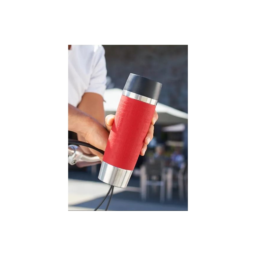Cană de călătorie 500 ml TRAVEL MUG oțel inoxidabil/roșu Tefal