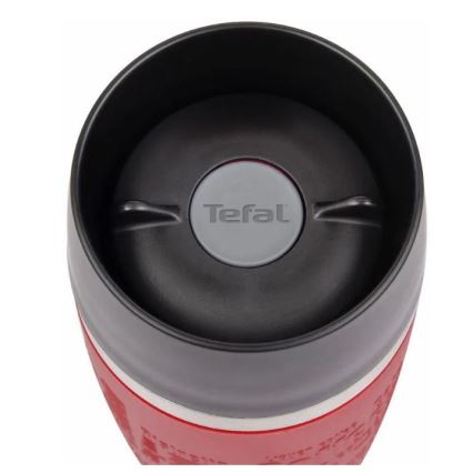 Cană de călătorie 500 ml TRAVEL MUG oțel inoxidabil/roșu Tefal